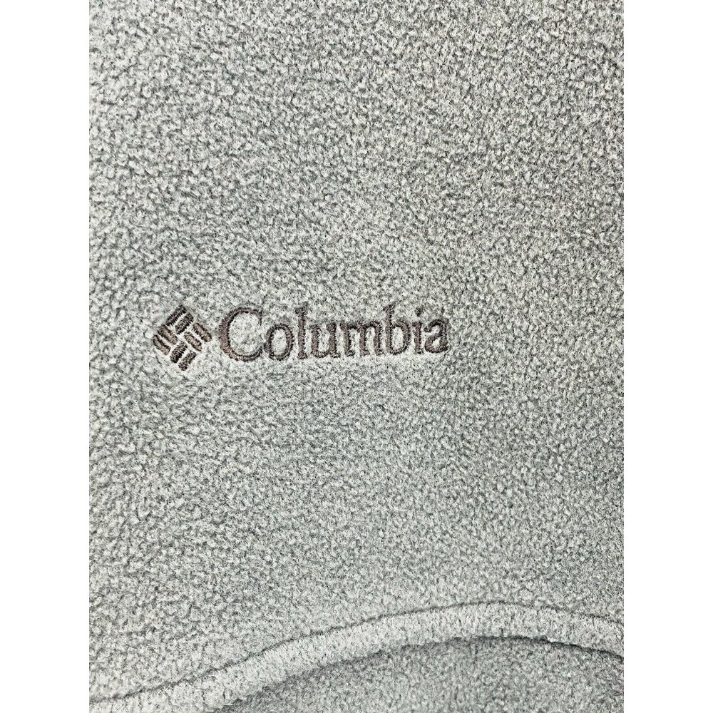 Columbia Men's XXL Long Sleeve Full Zip Up Mock Neck Jacket Green - Picture 15 of 16